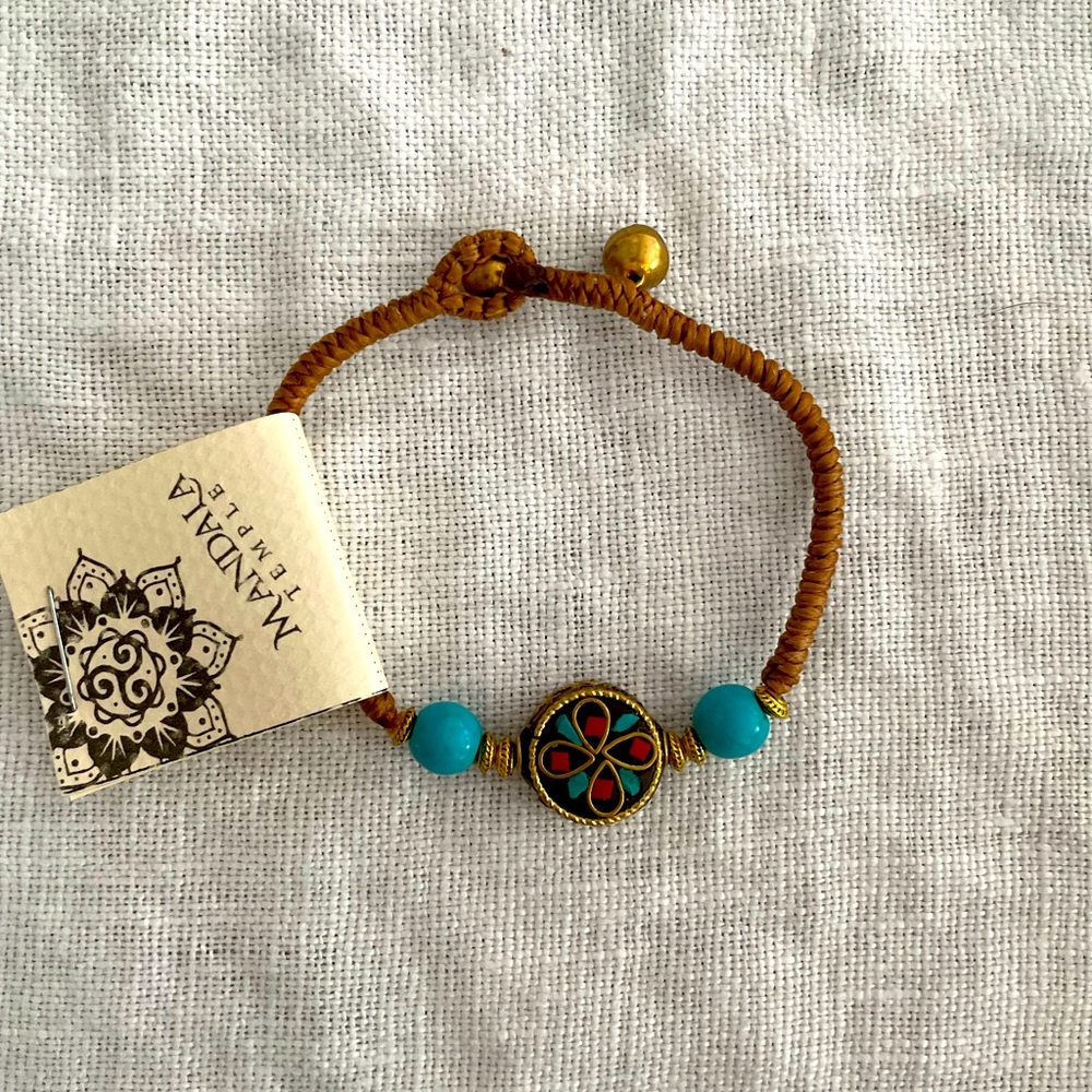 Mandala temple bracelet